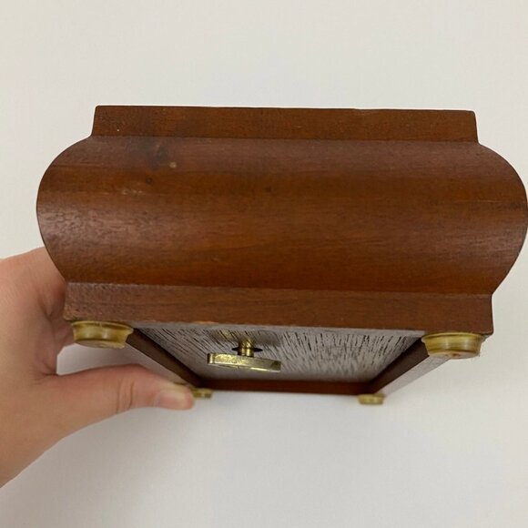 Wildwood Artisans Religious Faith Music Box Solid Cherry Wood Wooden Sounds - Picture 6 of 10